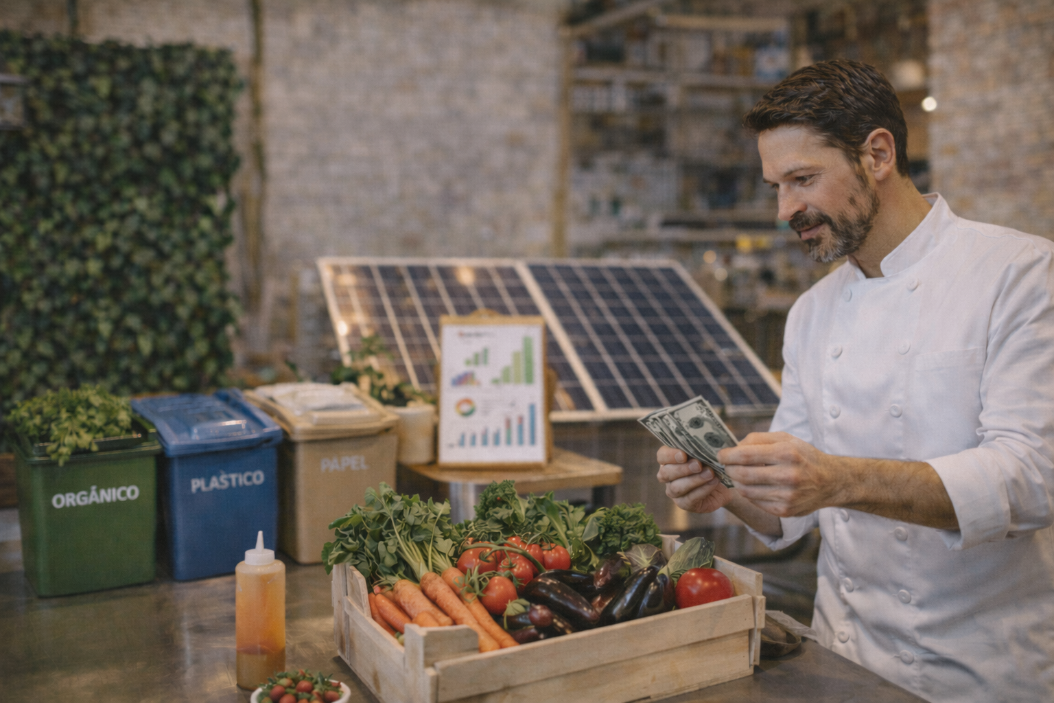 32.  Beneficios Económicos de Ser un Restaurante Sostenible