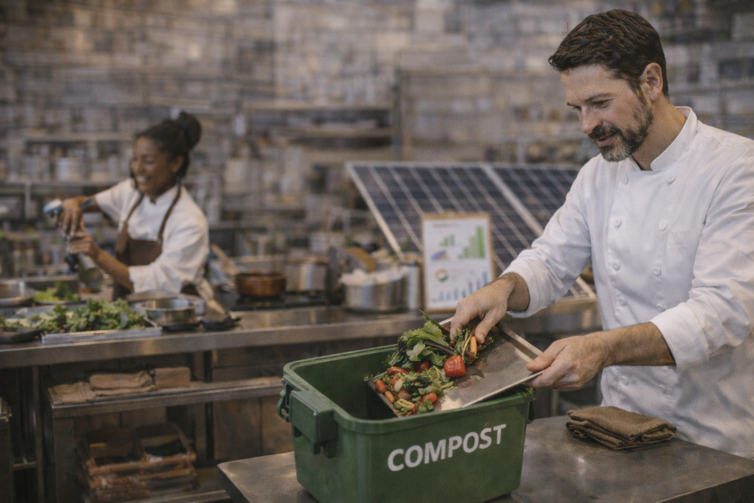 30. Prácticas Sostenibles para Reducir el Impacto Ambiental en Restaurantes