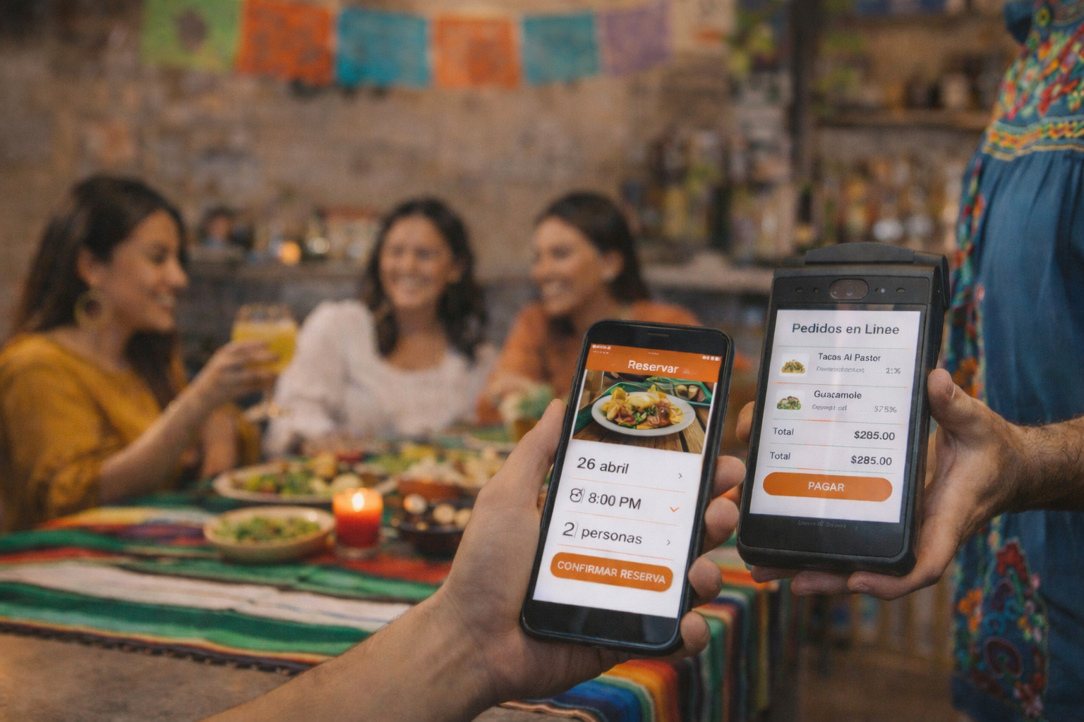 28. El Uso de Aplicaciones de Reservas y Pedidos en Línea en Restaurantes Mexicanos