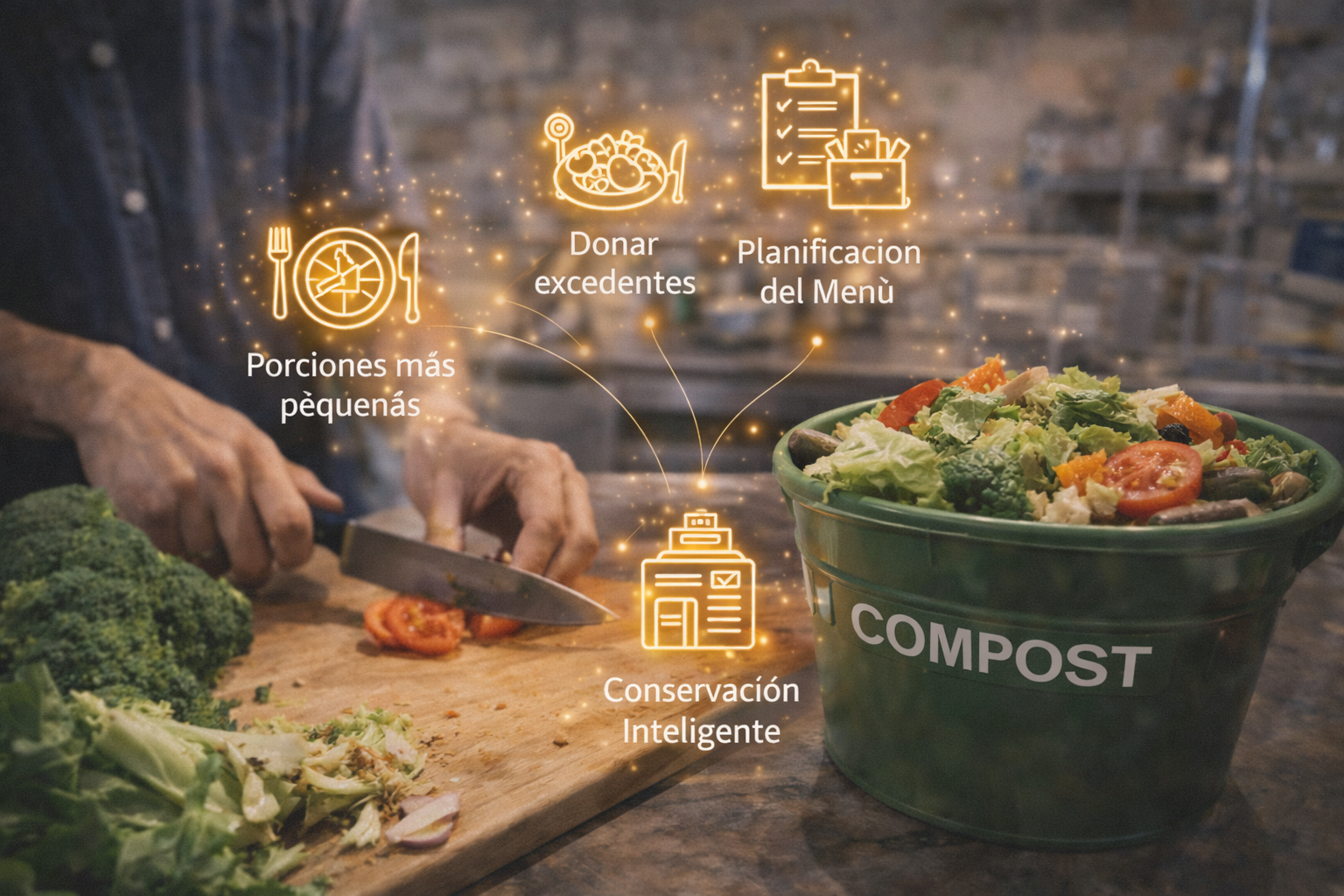 23. Estrategias para reducir el desperdicio de alimentos.