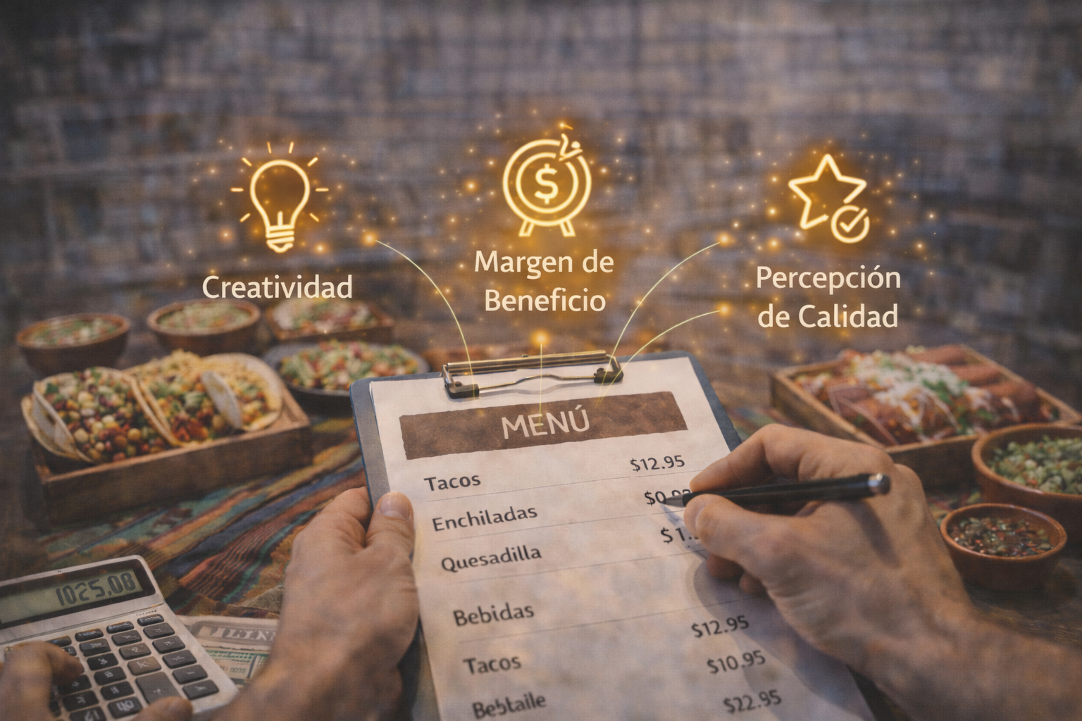 18. Cómo diseñar un menú atractivo y rentable.