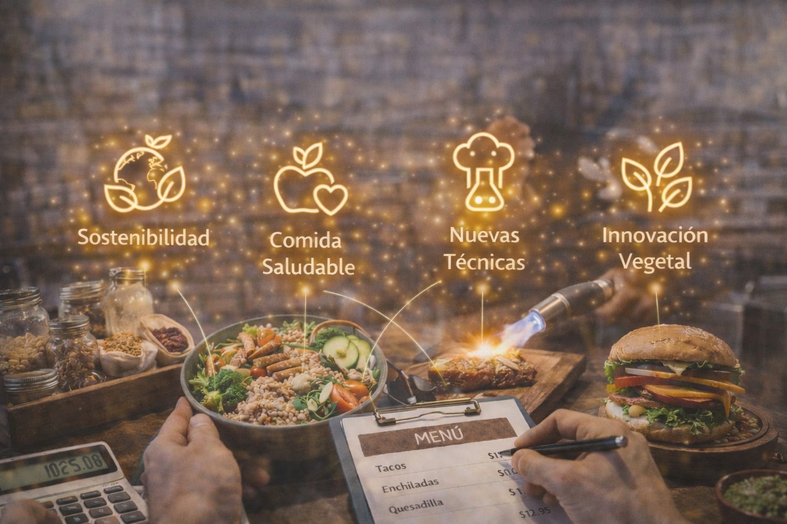 17. Tendencias actuales en la gastronomía.