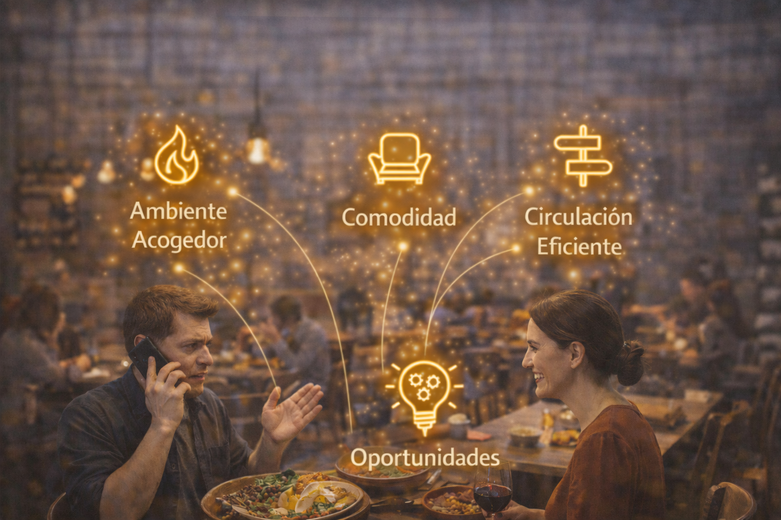 14. Diseño del espacio y su impacto en la experiencia del cliente.