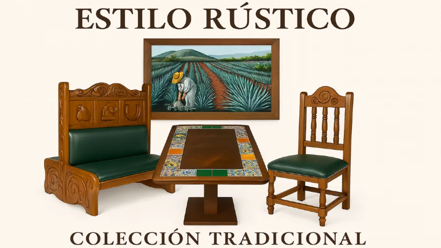 Colección Rustico tradicional - Mobiliario mexicano artesanal | MF Imports